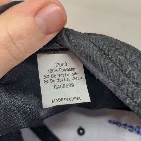 Cap America Men's Strapback Hat Black Embroidered IHSAA Foundation Logo - Picture 8 of 8